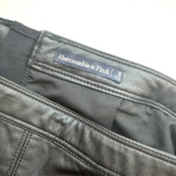 Abercrombie Faux Leather Mini Skirt | Sleek & Edgy | Small - Picture 3 of 5